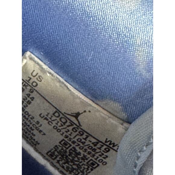 NIKE Air Jordan 2 Retro SP J Balvin Celestine Blue 2022 DQ7691-419 Size 10 bs906 - Picture 8 of 8